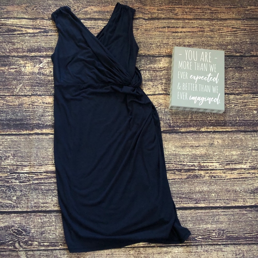 🌀A Pea in the Pod Maternity | Blue Bodycon Dress